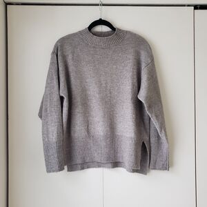 H&M Taupe Crewneck Sweater
